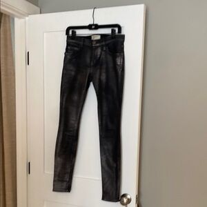 Women's Dark Gun Metal Jeans